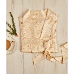 NWT Show Me Your Mumu x Curateur OS Harlow Robe - Animal Print.  SZ O/S